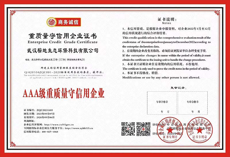 重質量守信用企業